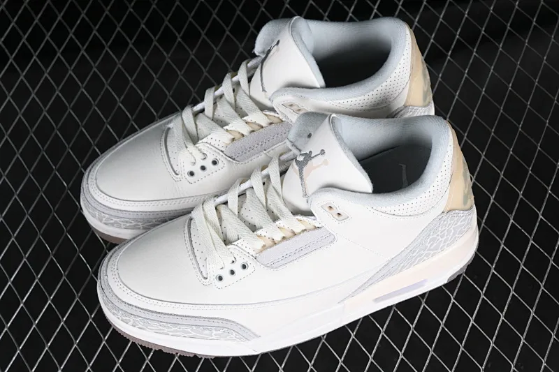 All categories Air Jordan Jordan series basketball shoes Air Jordan 3 L version Air Jordan 3 "Craft Ivory" AJ3 Joe 3 ivory white FJ9479-100